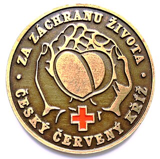 <span class="mw-page-title-main">Life-Saving Plaque</span> Civil medal of the Czech Republic
