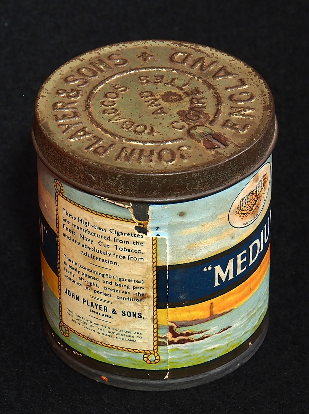 File:Package of John Player & Sons Navy Cut Tabacco, cigarettes.JPG -  Wikimedia Commons