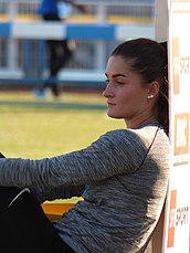 Maryna Kylypko war eine von drei Athletinnen auf dem geteilten fünften Platz