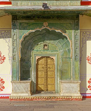 Leheriya Gate at the City Palace, Jaipur