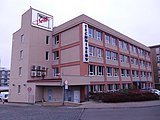 Praha - Vršovice, Moskevská 86, bývalá Ústřední správkárna obuvi Baťa