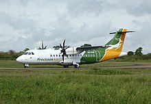 Precision Air ATR-42 (5H-PWF) at Mtwara Airport.jpg
