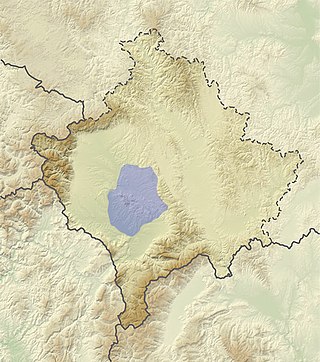 <span class="mw-page-title-main">Llapusha</span> Geographic and ethnographic region in Kosovo