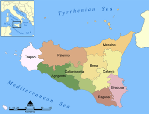 Sicilia: Etimología, Historia, Geografía