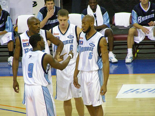 The Halifax Rainmen (pictured in 2008) chose to partake in the NBL Canada due to the poor quality of the PBL.