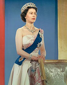 Photograph of Queen Elizabeth II, in 1959