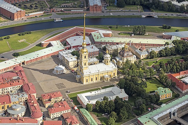Image: RUS 2016 Aerial SPB Peter and Paul Cathedral