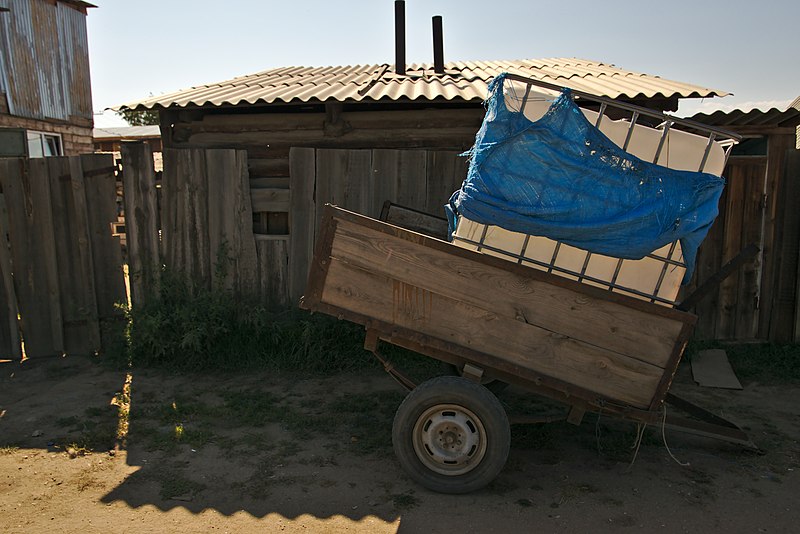 File:RU Lake Baikal Olkhon Water Delivery Trailer.jpg