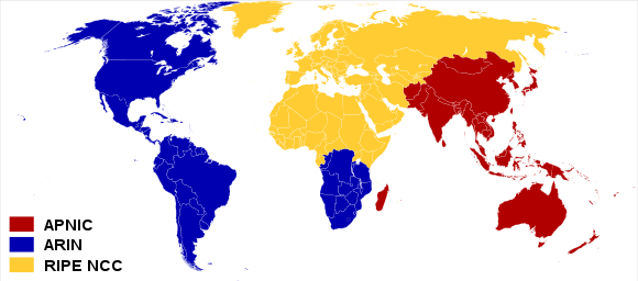 Regionalne rejestry internetowe do 2002 r