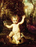Joshua Reynolds's "Puck" was painted for Boydell's Shakespeare Gallery