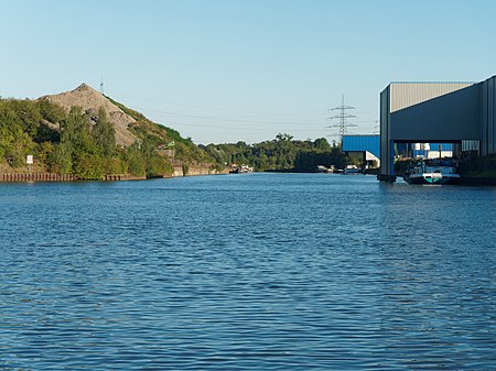 Rhein Herne Kanal, Gelsenkirchen, Hafen Grimberg