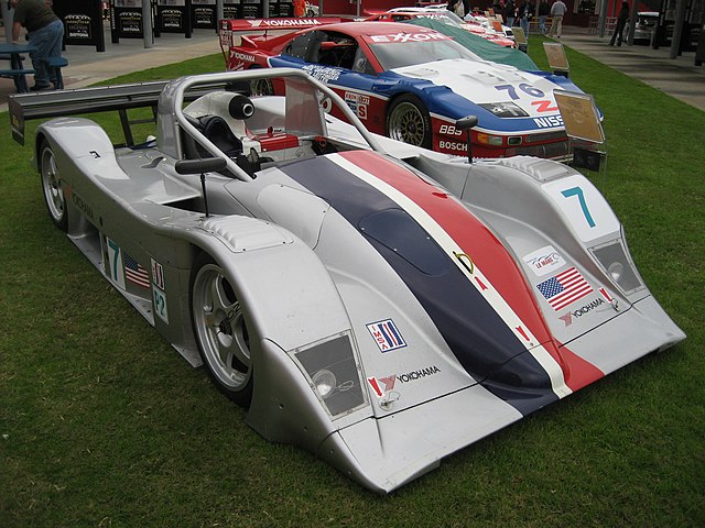 One of a pair of Lola B2K/40-Nissans which Risi Competizione ran for Rand Racing in 2002