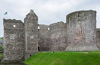 Rothesay Castle Castle in Argyll and Bute, Scotland, UK