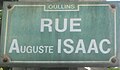 Rue Auguste-Isaac.