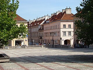 <span class="mw-page-title-main">Mariensztat</span> Warsaw neighborhood