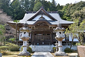 楞厳寺（笠間市）の本堂