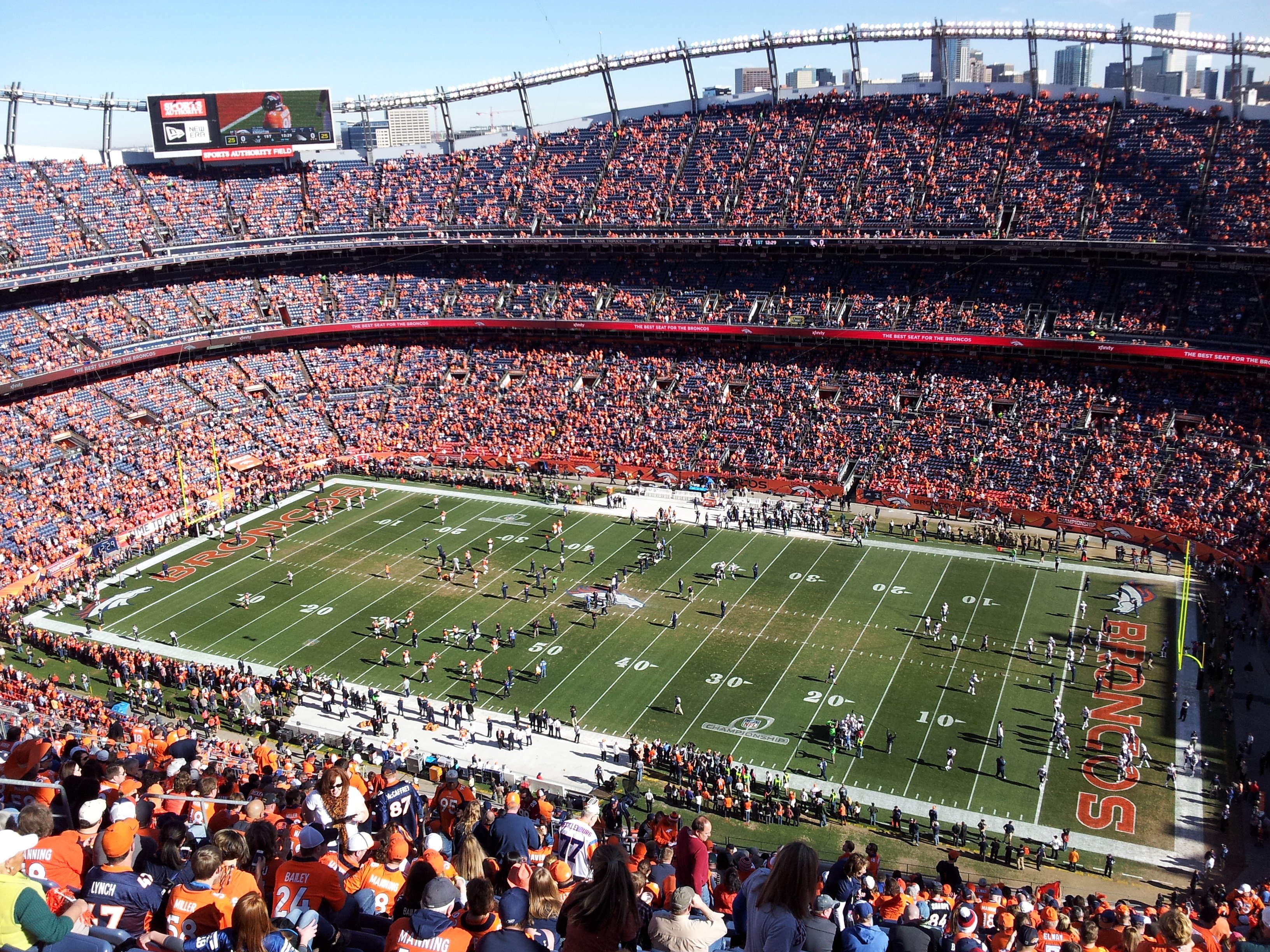 Sports Authority Field at Mile High Map - Stadium - Denver, United States -  Mapcarta