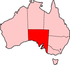 Lage des Bundesstaates South Australia