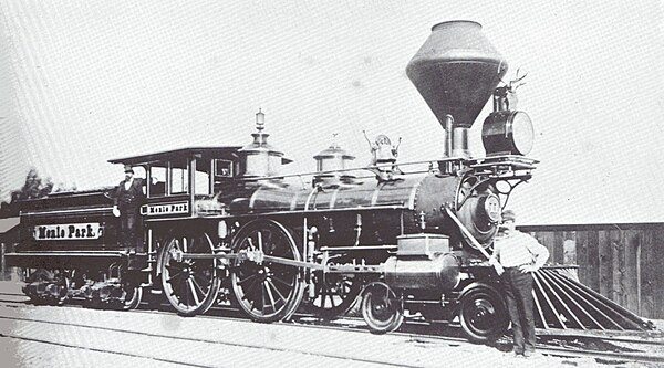 Locomotive #11 of the SF&SJ.