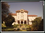 ZUIDWESTELIJKE VOORKANT - Ralston Hall, Ralston Avenue, Belmont, San Mateo County, CA HABS CAL,41-BELM,1-20 (CT).tif