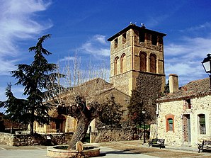 Sotosalbos - the village with the church of San Miguel