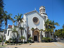 Our Lady of Sorrows Church across from Alameda Park SantaBarbaraCA OurLadyOfSorrowsChurch2 20170912.jpg