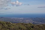 A view of Santa Barbara from the Santa Ynez Mountain Range