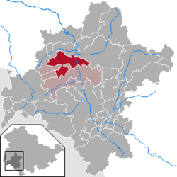 Розташування Шваллунген