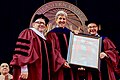 Secretary Kerry Receives a Certificate of Appreciation Before Delivering the Commencement Address for Northeastern University's Class of 2016 in Boston (26247685444).jpg