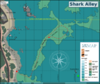 Shark Alley Map