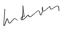Signature de Maurice Papon