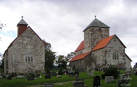 Søsterkirkene på Gran, Місце де похований Віньє