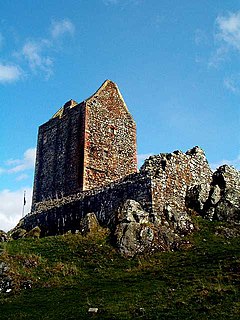 Barmkin form of medieval and later defensive enclosure; Scots word