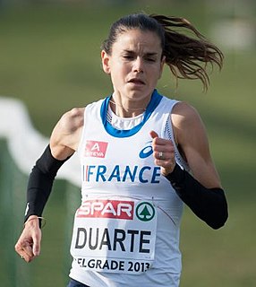 Sophie Duarte French long distance and steeplechase runner