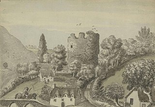 Lanblethian Castle from South