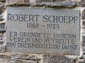 Gedenktafel für Robert Schoepf