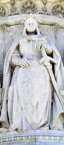 Миниатюра для Файл:Statua allegorica della città di Torino - Eugenio Maccagnani - Vittoriano (Roma).jpg