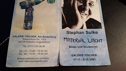 Stephan Sulke - Ausstellung von 2001