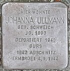 Stolperstein für Johanna Ullmann