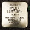 Stolperstein Handjerystr 50 (Fried) Walter Silberstein.jpg