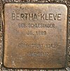 Bukdácsoló kő Martin-Luther-King-Platz 3 (Bertha Kleve) Hamburg-Rotherbaumban.JPG