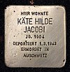 Stolperstein Rodelbergweg 12 (Baums) Käte Hilde Jacobi.jpg