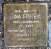 Stolperstein Weichselstr 28 (Neuk) Erna Ebstein.jpg