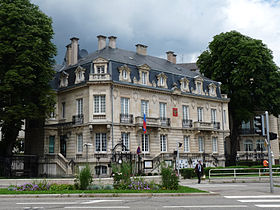 Vue de la mission diplomatique