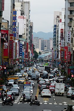 Street view of Ziyou Road, Taichung, Taiwan 台灣台中市自由路街景.jpg