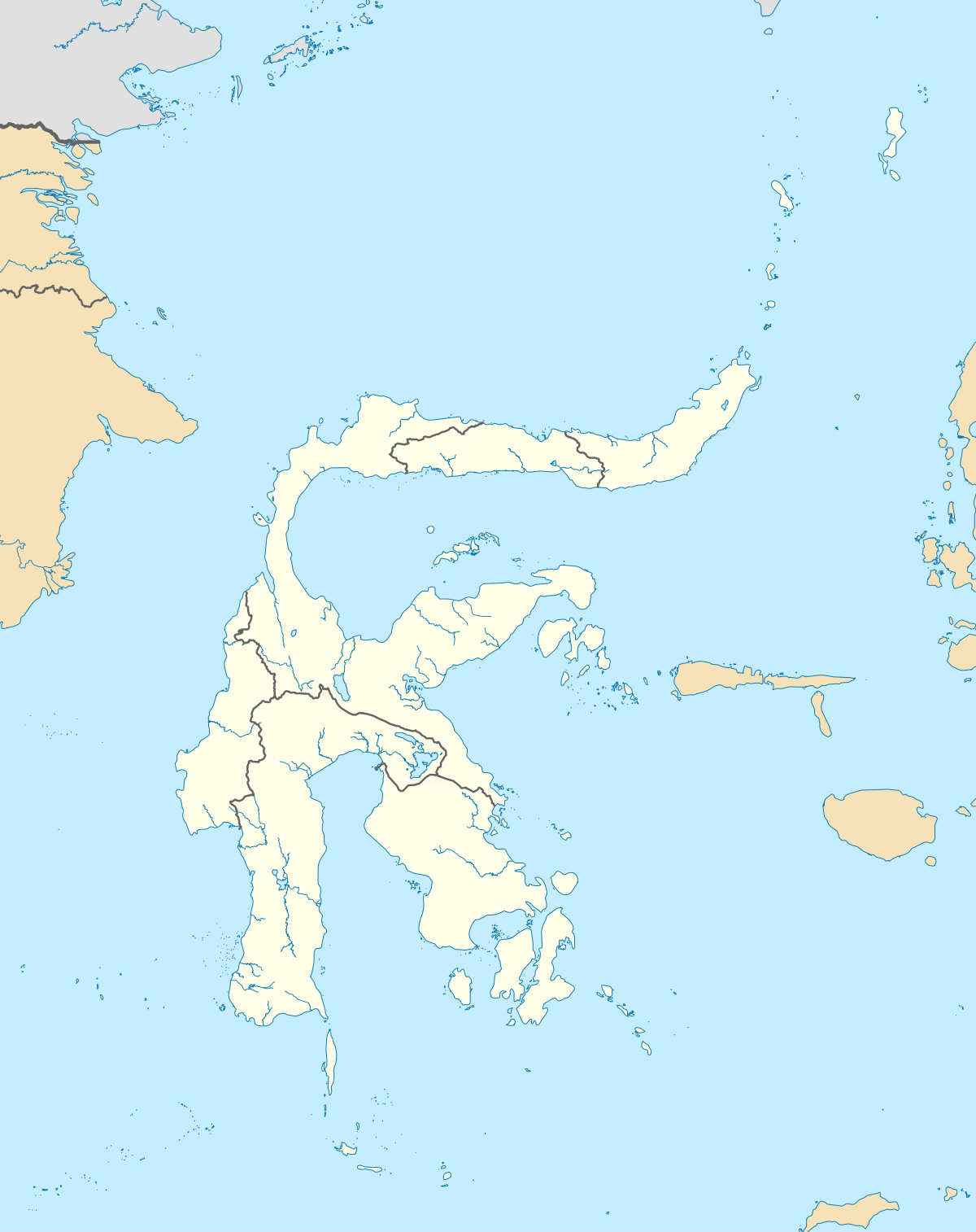 File Sulawesi  location map plain svg Wikimedia Commons