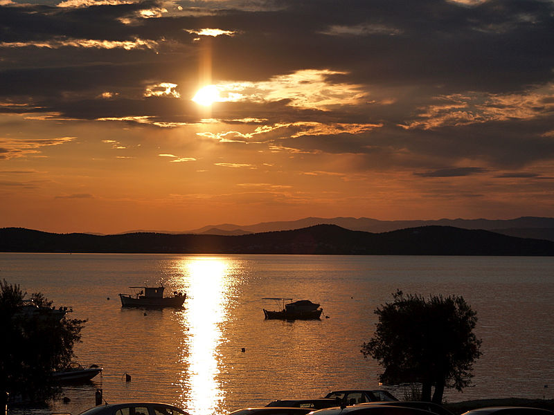 File:Sunset Ouranouplis Greece (3940443068).jpg