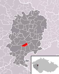 Svojkovice - Carte