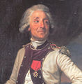 Jean-Baptiste Symon de Solémy wearing the insigna of Chevalier of the order of Saint Louis.