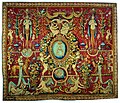 Arabesque tapestry with the monogram of Sigismund Augustus, Brussels, ca1555